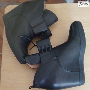 BASCONI Wedges Ankle Boots
